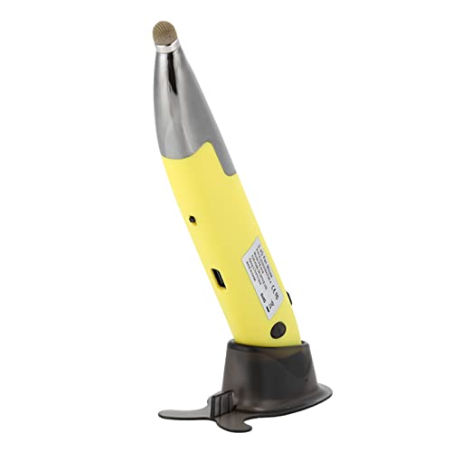 Capacitive Stylus Pen with Handwriting Function, Portable ABS Drawing Tool for Note Taking, Compatible with Tablet Phone Screen, Yellow - color: Yellow