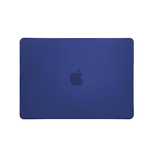 RUBAN Case for MacBook Pro 15 inch 2019 2018 2017 2016 Release A1990/A1707 with Touch Bar, Plastic Hard Shell Cover (Navy) - color: Navy