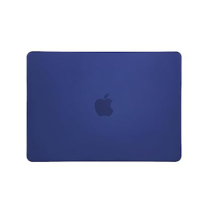 RUBAN Case for MacBook Pro 15 inch 2019 2018 2017 2016 Release A1990/A1707 with Touch Bar, Plastic Hard Shell Cover (Navy) - color: Navy
