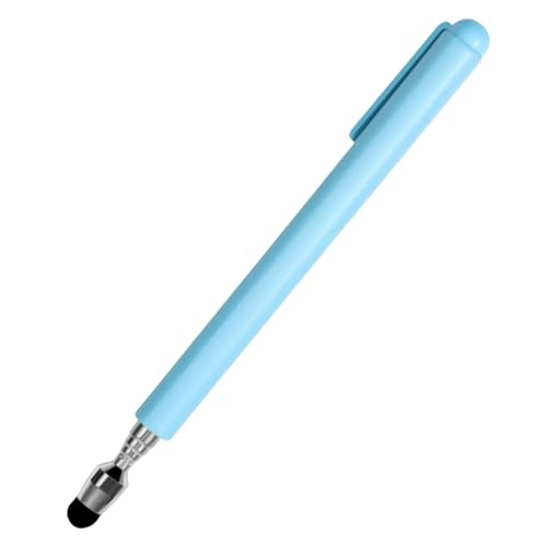 Universal Telescopic Stylus Pen for Touch Screens,Retractable Pointer Stick & Stylus with Special Flocking Tip,Extendable High Precision & Soft, Stylus Pen for Touch Screens (Blue) - color: Blue