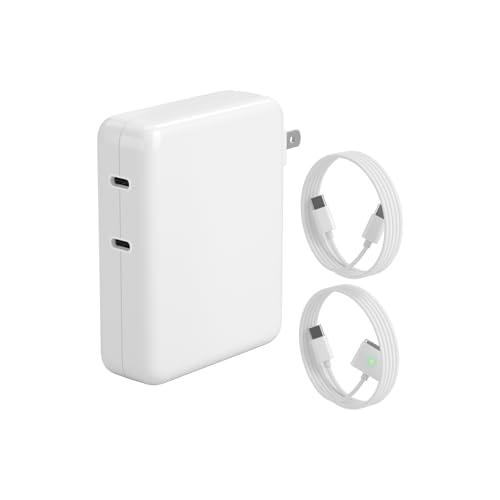 Mac Book Pro Charger, Csevanli 280W USB C Charger Fast Charger Adapter Compatible with MacBook pro/Air 13, 14, 15, 16 inch, ipad Pro,Samsung Galaxy and All USB C Device (2 Cables Included)