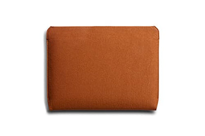 Bellroy Laptop Sleeve (Fits 14 Inch Laptop or MacBook, Slim Protective Case with Magnetic Closure) - Bronze - color: Bronze