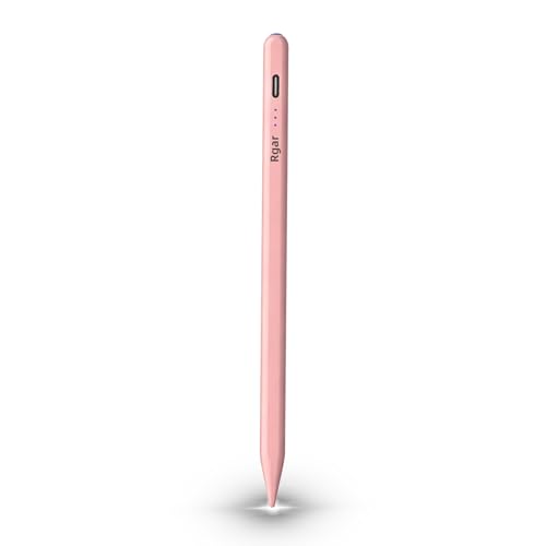 Stylus Pen Android for AMZ Tablet HD 10/Max 11 Compatible with Samsung/Lenovo,Accurate， Push-Button Switch On/Off,Long Battery Life+2Tips(NW Pink) - color: NW Pink