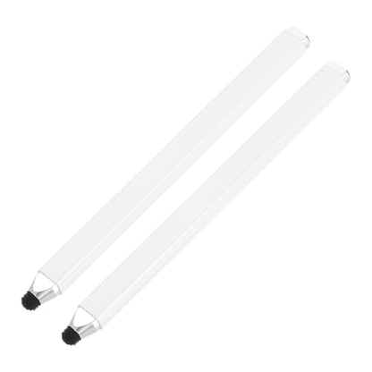 PATIKIL 2Pcs Stylus Pens for Touch Screen, High Sensitivity Universal Pen Capacitive Digital Pens Touchscreen Stylus for Phone Tablets Laptop Touch Screen Devices, White - color: White