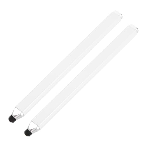 PATIKIL 2Pcs Stylus Pens for Touch Screen, High Sensitivity Universal Pen Capacitive Digital Pens Touchscreen Stylus for Phone Tablets Laptop Touch Screen Devices, White - color: White
