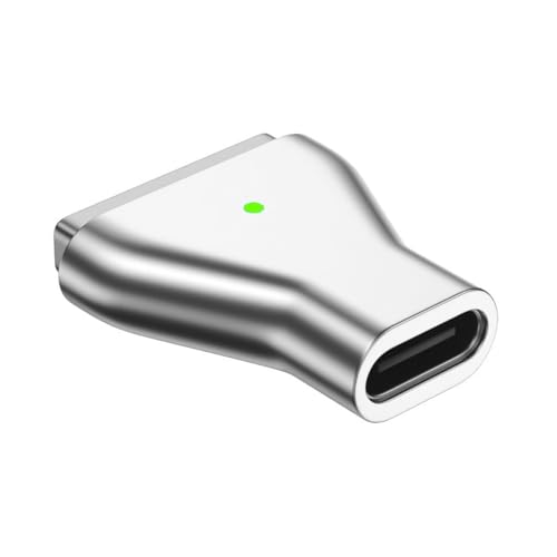 USB-C to Magnetic tip Charging Adapter, Female Type C to Male Magnetic2 Converter 100W PD Power Charger Connector Tip,(for Mac Book Air/Mac Book Pro 11" and 13" from 2013 to 2016 Only)