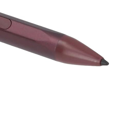 Tilt Active Pen, 4096 Levels Pressure Sensitivity Pen, Rechargeable Magnetic Touch Screen with USB C Fast Charging, Ideal for X360 Laptops (Red) - color: Red
