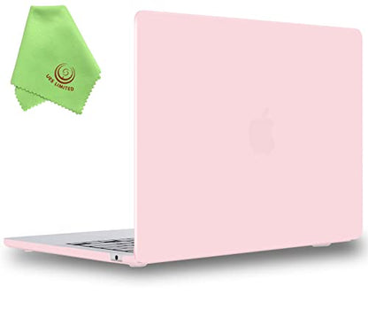 UESWILL Compatible with MacBook Air 13 inch M5 M4 M3 M2 Case 2022-2026 Model A3449 A3240 A3113 A2681, Matte Hard Shell Case Cover for MacBook Air 13.6 + Microfiber Cloth, Rose Quartz - color: Rose Quartz, size: MacBook Air 13" (M2 M3 M4 M5)