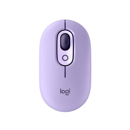 Logitech POP Mouse, Compact and Portable Wireless Bluetooth Mouse - Cosmos | Compact, portable, programmable buttons, easy-switch between up to 3 devices, for laptop, tablet, PC - color: Cosmos