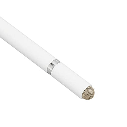 3 in 1 Stylus Pen, Universal Capacitive Stylus with 3 Replaceable Tips, No Battery Needed Touch Screen Pen fo Tablet, Phone, Drawing & Writing (White)