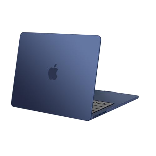 MOSISO Compatible with MacBook Air 13 inch Case M5 2026 M4 M3 M2 2025-2022 | A3449 A3240 A3113 A2681, Scratches-Resistant Protective Hard Shell for MacBook Air 13.6 inch Case, Midnight - color: Midnight