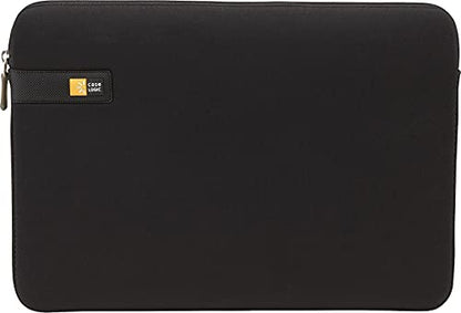Case Logic Laptop and MacBook Sleeve 13.3", Black (LAPS-113Black) | Neoprene sleeve with 13 inch compatibility for laptops, MacBooks and protection - color: Black, size: 13.3"