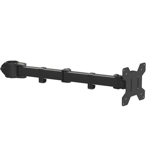 suptek Single Monitor Arm for Desk Mount Stand,Adjustable Monitor Arm for 13 to 32 inch Screen,Support Weight up to 22lbs,and Mounting Holes 75x75mm to 100x100mm,Black(MD6DB) - size: Single Monitor Arm