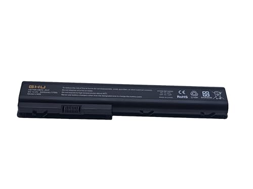 GHU New Battery Replacement for 480385-001 486766-001 HSTNN-OB75 Compatible Wit HhP Pavilion Laptop and Notebook 464058-251 464059-121 464059-141 516355-001 516916-001 GA08 HSTNN-C50C HSTNN-DB74 - style: DV7/8 Cell