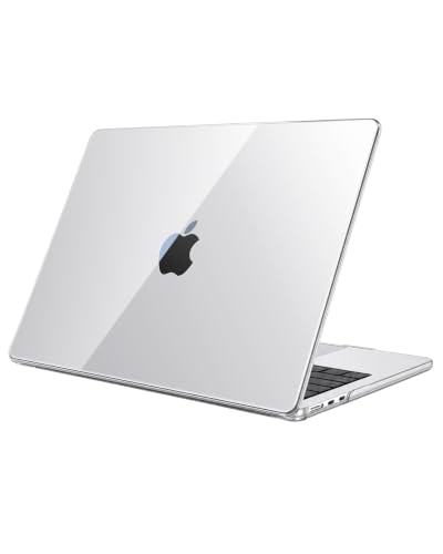 Glossy Clear Laptop Cover for MacBook Air 13 inch Case 2026-2022 | 13.6-in Mac M5 M4 M3 M2 Chip, Model A3449 A3240 A3113 A2681, Ultra Thin Hard Shell Protect from Scratches, Shiny Transparent - color: Crystal Clear, size: MacBook Air 13.6"