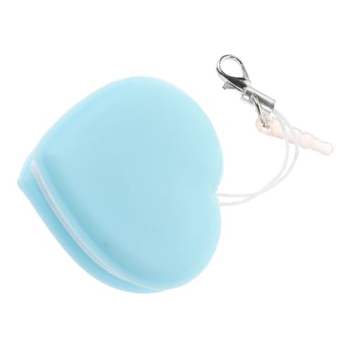 Macaron Phone Screen Cleaner Cell Phone Screen Wipes Lint Eye Brush Small Easy to Carry - color: Sky-blue