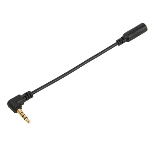 Yinhing 3.5m TRRS to Adaptor 3.5mm Pole to .5mm Earphone Headphone Adapter Connector TRRS Converter Cable for Smartphones and Laptops Splitter for Headsets and Microphones