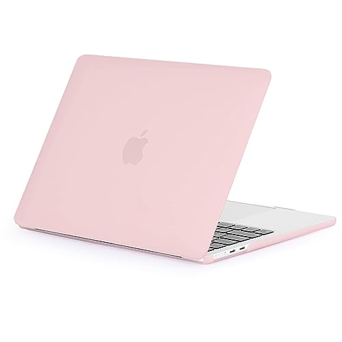 EooCoo Case for MacBook Air 15 inch M5 M4 M3 M2 2026-2023, Matte Pink | Lightweight, Sturdy, Easy Snap-On, Against Scratches & Everyday Bumps, Model: A3448 A3241 A3114 A2941 - color: Matte Pink
