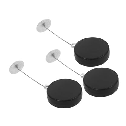 NUOBESTY 3Pcs Retractable Theft Cable Lock Adjustable Steel Wire Tether for Remote Control Security for Exhibition and Retail Display Use