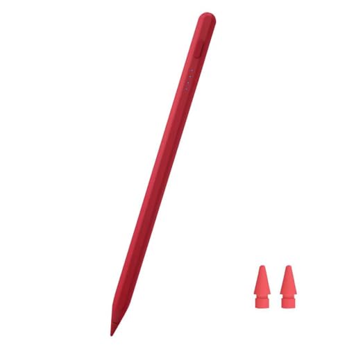 Stylus Pen for AMZ HD 10, Max 11, HD 8 Stylists Tablets, iPad, iPhone, Samsung, Lenovo, Pixel, and All Touch Devices (red) - color: red