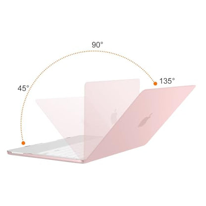 MOSISO Compatible with MacBook Neo Case 13 inch 2026 A3404 A18 Pro Chip | Scratch-Resistant Ultra-thin Protective Hard Shell Case Cover, Baby Pink - color: Baby Pink