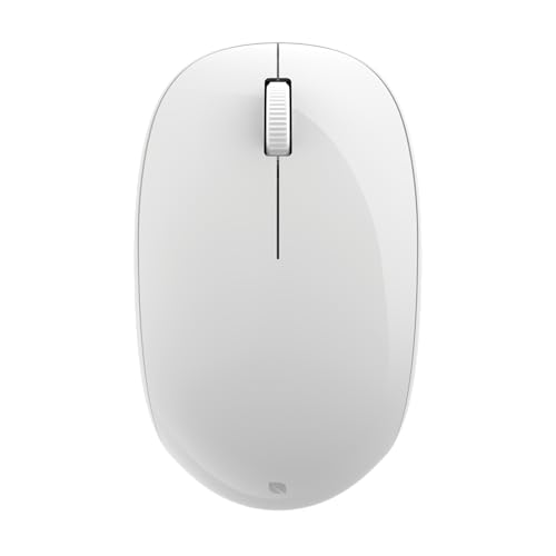 Incase Bluetooth Mouse - Designed by Microsoft - Compact, Comfortable, Right/Left Hand Use, 4-Way Scroll Wheel, Wireless Bluetooth Mouse for PC/Laptop/Desktop, Mac/Windows Computer (Glacier) - color: Glacier
