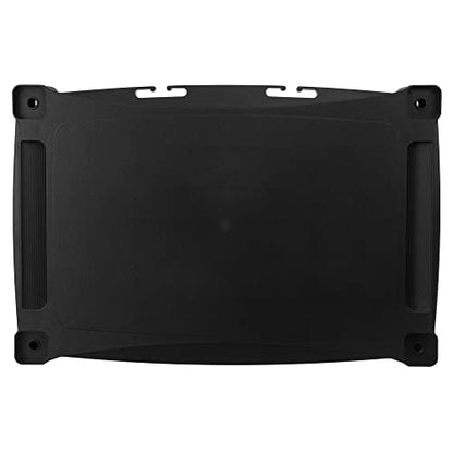 Kantek Extra Wide Single Level Height-Adjustable Monitor/Laptop Stand, 20-Inch Wide x 13.25-Inch Deep x 3 to 6.5-Inch High, Black (MS500) - style: Wide Single Level