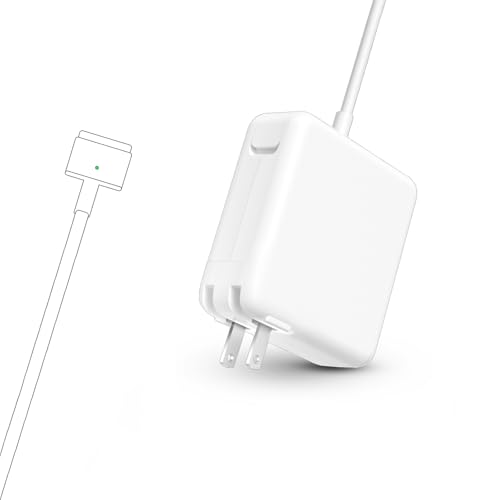 Mac Book Air Charger - 45W Magnetic T-Tip Power Adapter (Between 2012-2017) | Mag 2 Laptop Charger Compatible with MacBook Air 11/13 " After 2012 with Model: A1465, A1466, A1435, A1436 MD223,MD224,MD231
