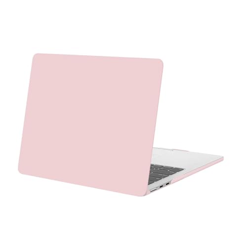 MOSISO Compatible with MacBook Air 13 inch Case M5 2026 M4 M3 M2 2025-2022 | A3449 A3240 A3113 A2681, Scratches-Resistant Protective Hard Shell for MacBook Air 13.6 inch Case, Baby Pink - color: Baby Pink