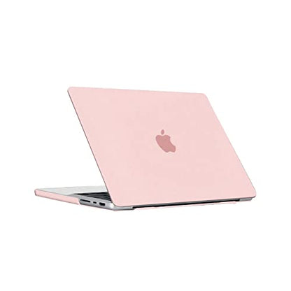 Se7enline for MacBook Pro 14 inch Case 2026-2021 M5 M4 M3 M2,Chalk Pink | 2 in 1 Matte Hard Shell Laptop Case with Keyboard Cover Anti-Scratch Heat Dissipation Full Port Access Slim Lightweight - color: Chalk Pink