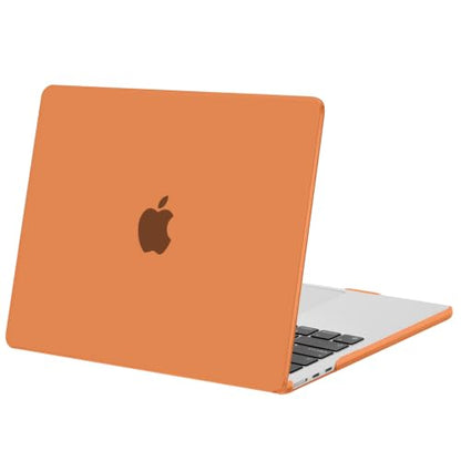 MOSISO Compatible with MacBook Air 13 inch Case M5 2026 M4 M3 M2 2025-2022 | A3449 A3240 A3113 A2681, Scratches-Resistant Protective Hard Shell for MacBook Air 13.6 inch Case, Cosmic Orange - color: Cosmic Orange