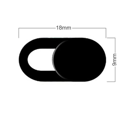 TENOC Webcam Cover, Camera Privacy Cover Slide for Laptop/Cell Phone/iPad/PC/Tablet, Protect Your Privacy and Security, 5 Pcs, Black - color: Black