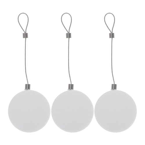 3pcs Retractable Electronic Anti-Theft Cable Lock with Remote Control Security Tether for Retail Display and Compact Design for Office and Showroom Use