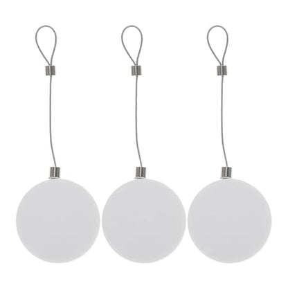 3pcs Retractable Electronic Anti-Theft Cable Lock with Remote Control Security Tether for Retail Display and Compact Design for Office and Showroom Use