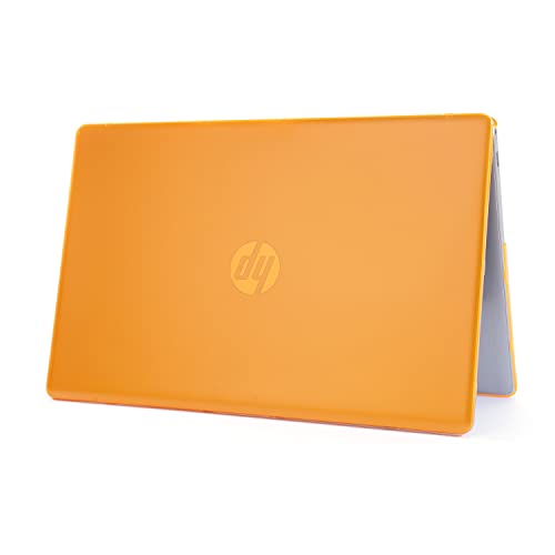 mCover Case Compatible ONLY for 2021-2023 17.3" HP Laptop 17-CNxxxx Series (No DVD Drive) Windows Laptop Computer - Orange - color: Orange