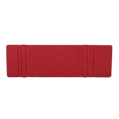 Bewinner 3 Fold Foldable Bluetooth Keyboard, Rechargeable Wireless Keyboard with Touchpad and Number Pad for Travel Work Tablet Laptop Users (Wine Red) - color: Wine Red