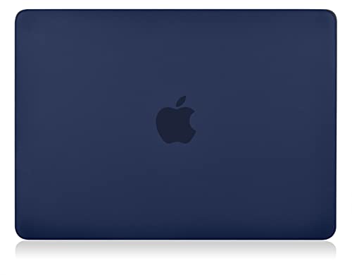 UESWILL Case for MacBook Air (15 inch, M2 M3 M4 M5, 2023 2024 2025 2026) Model A3448 A3241 A3114 A2941, Matte Hard Shell Cover + Microfiber Cloth, Navy Blue - color: Navy Blue, size: MacBook Air 15" (M2 M3 M4 M5)