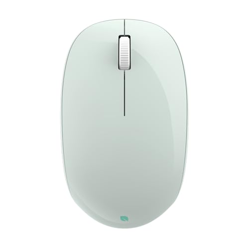 Incase Bluetooth Mouse - Designed by Microsoft - Compact, Comfortable, Right/Left Hand Use, 4-Way Scroll Wheel, Wireless Bluetooth Mouse for PC/Laptop/Desktop, Mac/Windows Computer (Mint) - color: Mint
