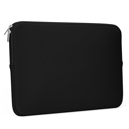 13 Inch Laptop Sleeve Protective Case Soft Cover Computer Compatible with New 13 inch MacBook Air/Pro Model M4 A3240 M3 A3113 M2 A2681(2020-2025), Black - color: Black, size: 13 inch