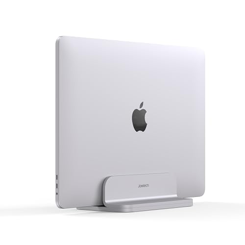 JOKItech Aluminum Laptop Stand, Sturdy and Adjustable, Compatible with Apple MacBook Pro/Air, Mac Mini, iPad Pro, Silver - color: Silver
