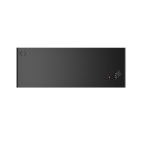 Lenovo ThinkPad USB 4 Smart Dock 5500 w/ 135W Adapter, Supports up to 4 Displays, 100W Power to Laptop, Integrated USB4 Cable, Eclipse Black
