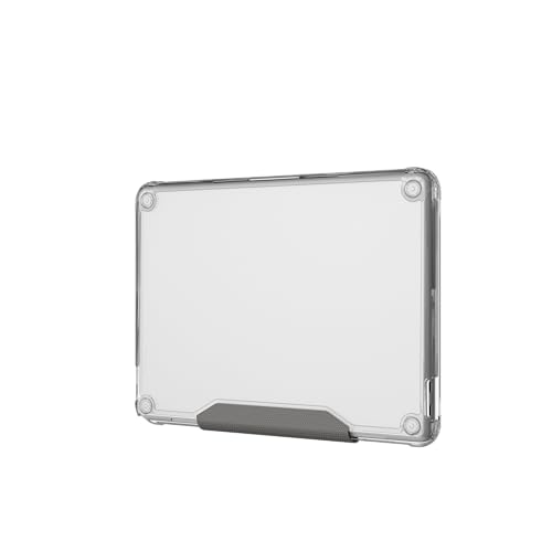 URBAN ARMOR GEAR UAG Designed for Microsoft Surface Laptop 13-inch (1st Edition) Case Plyo - Rugged Hard Shell One Piece Design Military Grade Transparent Clear Protective Cover, Ice