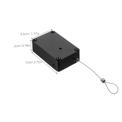 GLEAVI Automatic Retractable Theft Cable Lock Wire Rope for Security for Laptops and Devices