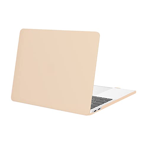 MOSISO Compatible with MacBook Pro 13 inch Case M2 M1, Apricot | Plastic Hard Shell Case Cover 2026-2016A2338 A2251 A2289 A2159 A1989 A1708 A1706 with/without Touch Bar - color: Apricot