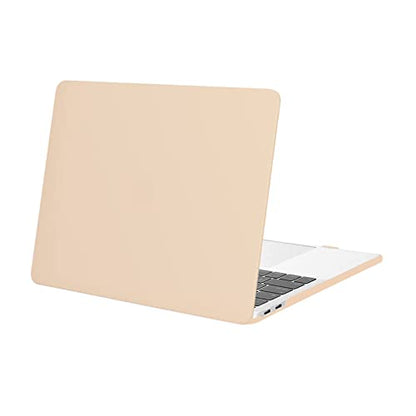 MOSISO Compatible with MacBook Pro 13 inch Case M2 M1, Apricot | Plastic Hard Shell Case Cover 2026-2016A2338 A2251 A2289 A2159 A1989 A1708 A1706 with/without Touch Bar - color: Apricot