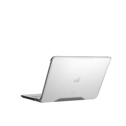 URBAN ARMOR GEAR UAG Designed for Microsoft Surface Laptop 13-inch (1st Edition) Case Plyo - Rugged Hard Shell One Piece Design Military Grade Transparent Clear Protective Cover, Ice