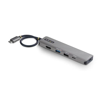 StarTech 5-in-1 USB-C Hub, USB-C to HDMI, 4K 60Hz, 140W PD, MacBook Dell HP | 140W Power Delivery charging, Plug-and-play deployment, AI-ready laptops, Thinkpad, Compact, Hybrid teams, Fewer dongles - style: 140W