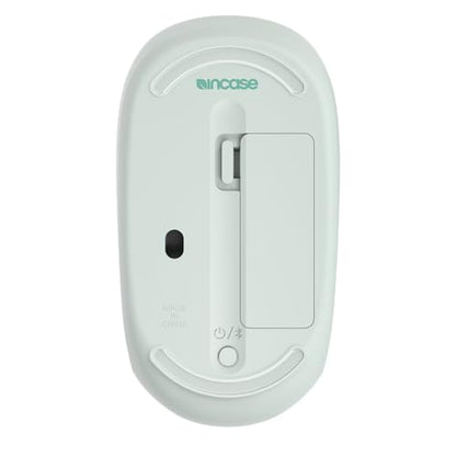 Incase Bluetooth Mouse - Designed by Microsoft - Compact, Comfortable, Right/Left Hand Use, 4-Way Scroll Wheel, Wireless Bluetooth Mouse for PC/Laptop/Desktop, Mac/Windows Computer (Mint) - color: Mint
