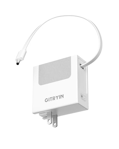 12V 2.5A Power Supply Adapter with Retractable 33.5in DC Power Cord, 30W Retractable Charger with Foldable Plug, Compatible for LED Strip Light, Camera, BT Speaker, GPS, Webcam, Router, TV Box - color: White, size: 30W DC Power Cord