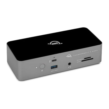 OWC Thunderbolt 5 Dock 11-Port Connectivity Solution | 4x Thunderbolt 5 80/120Gb/s - 140W PD - 2x USB-A (10Gb/s) - USB-A (5Gb/s) - 2.5GbE - SD & microSD reader - Audio in/out - size: DOCK, style: Thunderbolt 5